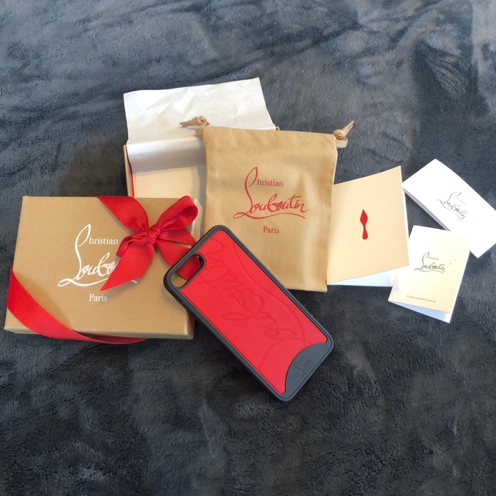 iPhone 7+/8+ Christian Louboutin case.